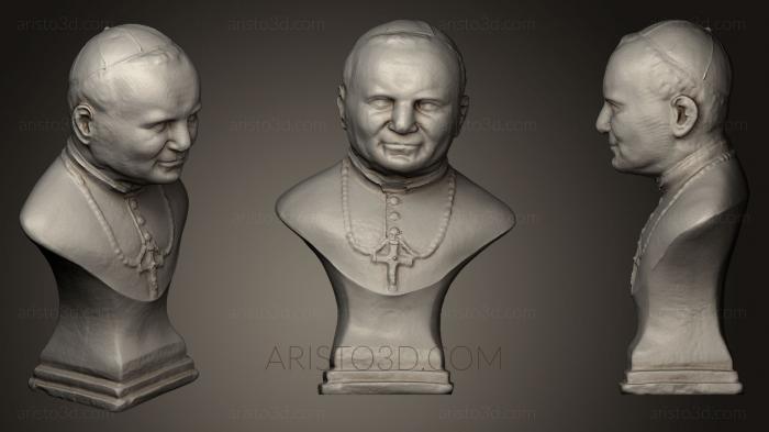 Busts and heads antique and historical (BUSTA_0478) 3D model for CNC machine